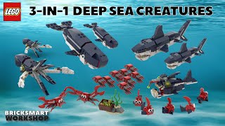 LEGO 31088 Deep Sea Creatures Stud.io Speed Build