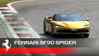 Marcell Jacobs Hot Lap With Ferrari SF90 Spider