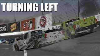 iRacing | FIXED CLASS C TRUCKS @ KANSAS | BRIT TURNS LEFT!