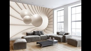 3d обои в интерьере комнаты. 95 оригинальных идей дизайна.