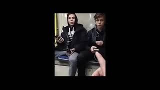 АХМАТ- СИЛА (Чеченцы унижают двух русских подростков)