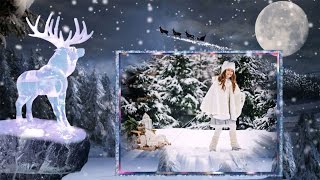 « Féerie d'hiver » - modèles de diaporama pour un Noël magique