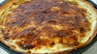 Киш пирог с ветчиной и сыром / Quiche lorraine 
