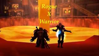 Warmane : Rogue / Warrior TBC arena