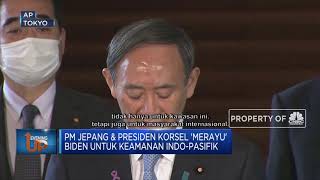 PM Jepang & Presiden Korsel 'Merayu' Biden Untuk Keamanan Indo-Pasifik