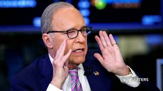 Donald Trump signals Larry Kudlow as front-runner
