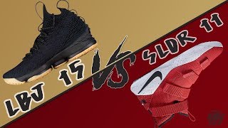 Lebron 15 vs Lebron Soldier 11!