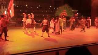 Шоу в Шкарете в Мексике (28.10.2014) (часть 15) Artistas Del Parque Xcaret