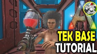 ARK HOW TO BUILD A TEK TIER UNDERWATER BASE - FIRST LOOK