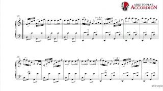 Accordion Sheet Music: Clarinet Polka