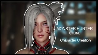 Monster Hunter Online - Character Creation Male/Female