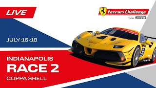 Ferrari Challenge North America Coppa Shell – Indianapolis, Race 2