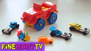 Джипик спешит на помощь! мультфильмы для детей развивающие мультики про машинки finebabytv