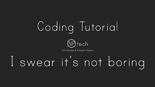 Python Coding tutorial - Don't be scared of code! Step by step walkthrough