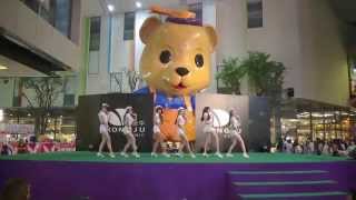 151011 [Wide] QueenLita cover T-ara - No.9 + So Crazy + Sugar Free @Kongju Cover Dance Contest 2015
