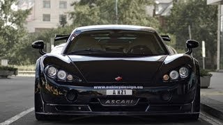 ASCARI KZ1R - Ultra Rare Supercar BRUTAL V8 SOUND
