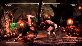 Mortal Kombat X Tremor Mix Up Reset Tech Combo Compilation (All Variations)