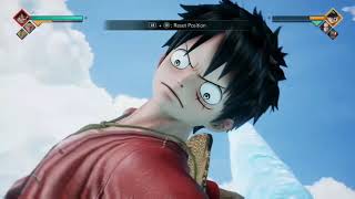 Jump Force vs One Piece Burning Blood Luffy comparison