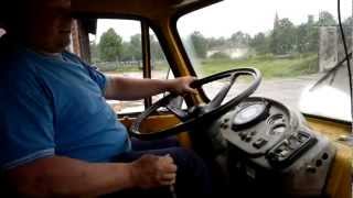 Tatra 148 - Karel poprvé řídí T148 Agro