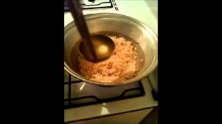 pilaf (risotto) me melcia pule