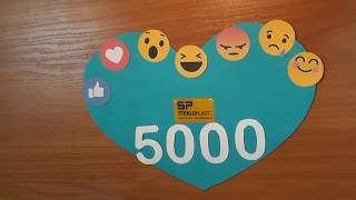 Stekloplast 5000+ подписчиков в Facebook!