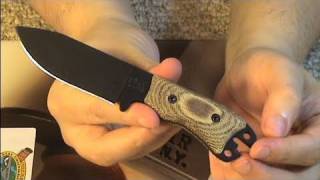 Micarta Scales For BK11 Becker Necker, Unbox & Install