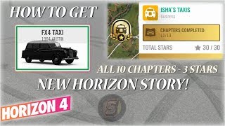 NEW Horizon Story! How To Get Austin FX4 Taxi | Isha's Taxis 3 Stars Forza Horizon 4 January Update