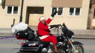 SANTA ON A HARLEY CHRISTMAS DAY (SUB-ZERO TEMPS) | Jason Asselin