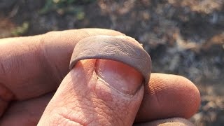 Коп по старине. Несколько часов до и после дождя. Октябрь. 2016.