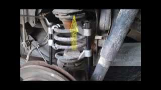 How to repair noise in the rear shocks Jeep Commander - Grand Cherokee.