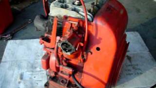 Starting and Tuning the 14 HP kohler engine with no muffler. K321 LOUD!!!