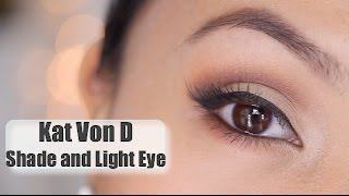 Kat Von D Shade and Light Eye Palette Tutorial