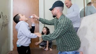FEEDING KIDS GLUE PRANK GONE WRONG!!!