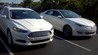 2013 Ford Fusion VS 2013 Lincoln MKZ Beach Automotive