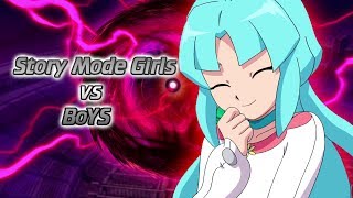 Inazuma Eleven Strikers Go 2013 Story Mode Girls vs BoYS Wii Epic (hacks for Dolphin)