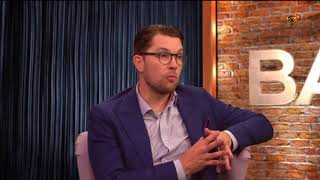 Jimmie Åkesson i Bara politik 2017-09-20