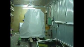 Защитный тент на погрузчик
