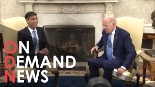 Joe Biden's Blunder Gives Rishi Sunak a "Promotion"