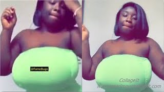 Maame Serwaa Shows Her Giant Boobs in Full Size Video.