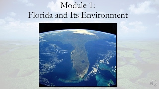 Module 1: Florida and Its Environment