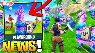 ON ATTENDS LE NOUVEAU MODE TERRAIN DE JEU sur Fortnite: Battle Royale