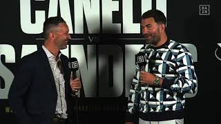 Eddie Hearn's Immediate Reaction To Canelo vs. Saunders Press Conference