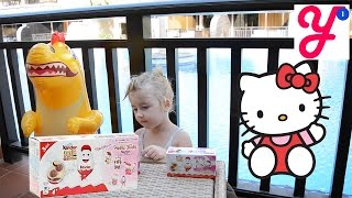 НОВЫЕ КИНДЕР ДЖОЙ ДЛЯ ДЕВОЧЕК ХЕЛЛО КИТТИ KINDER JOY FOR GIRLS HELLO KITTY
