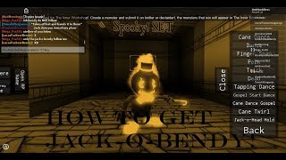 bendy RP how to get jack-O-bendy!