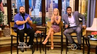 Kelly Ripa legs and heels   Live with Kelly and Michael 7 12 13