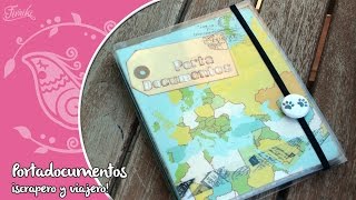 Portadocumentos de Scrapbooking  con Plastificadora