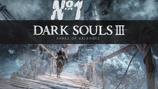 Прохождение DARK SOULS III: Ashes of Ariandel Серия 1 "Очень злой нарисованный мир"