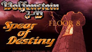 Прохождение Wolfenstein 3D Spear of Destiny [Floor 8] (100%)