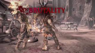 mortal kombat x scorpion vs raiden