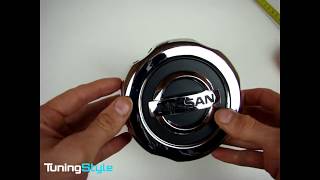 Колпак колесного диска Nissan Pathfinder D 129 хром черный